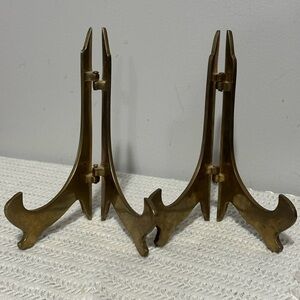 Vintage brass  Display Stands/easel